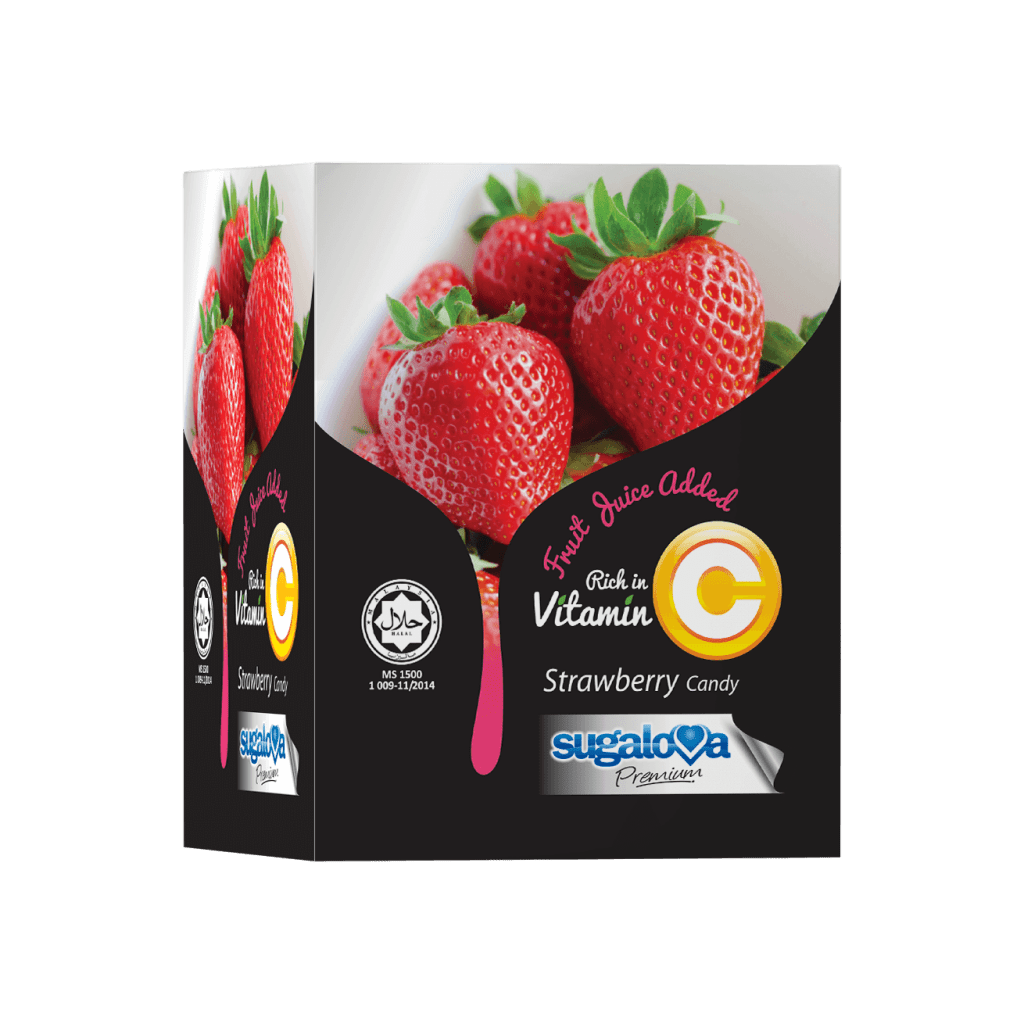 Fruit Juice Vitamin C Candy Strawberry Windmill Food